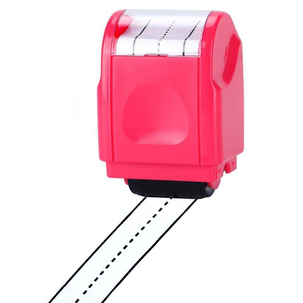 Dashed Handwriting Lines Stamp Roller Practice Roller Stamp for Handwriting Exercise