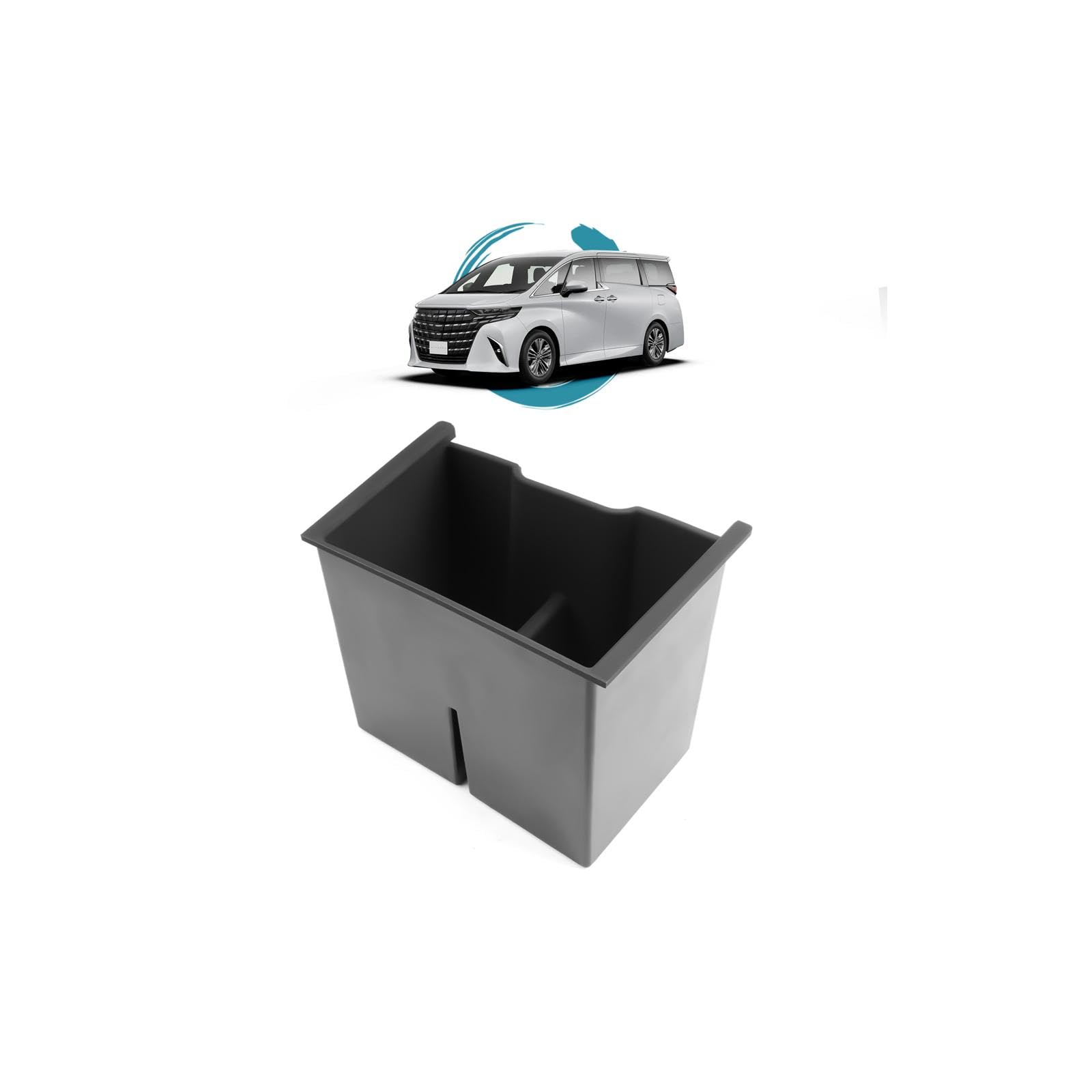 

Ruiya Rear Seat Console Box for the New Toyota Alphard 40 Series, Vellfire 40 Series Rear Center Console Storage Box, Car Storage Box, 40 Series Vellf