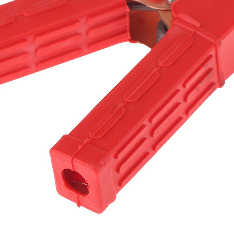 1 Pair Plastic Handle Test Alligator Clip For Electric Project 100-300A Electrical Crocodile Alligator Battery Insulated Clip