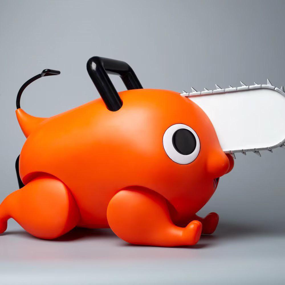 Chainsaw Man Fever: Medium Pochita Chainsaw Dog Figure with Movable Limbs!