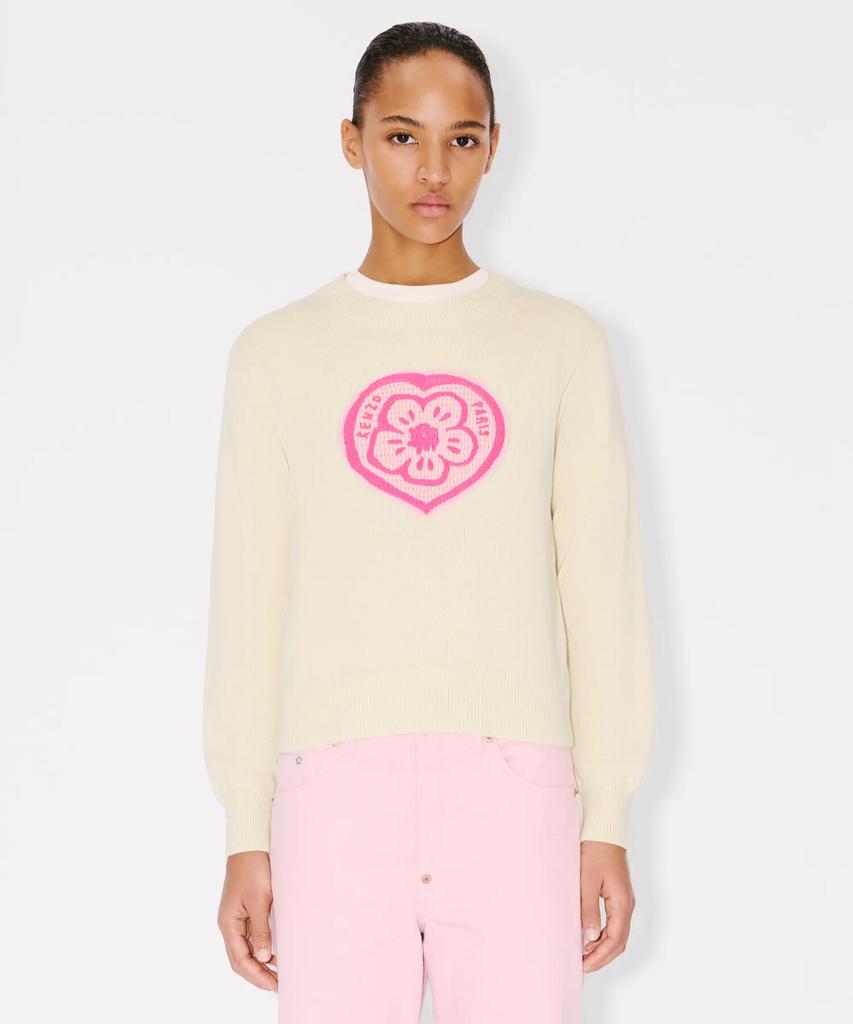 KENZO Women'S Kenzo Bokeh Heart Knit_K265Awk701Ivx