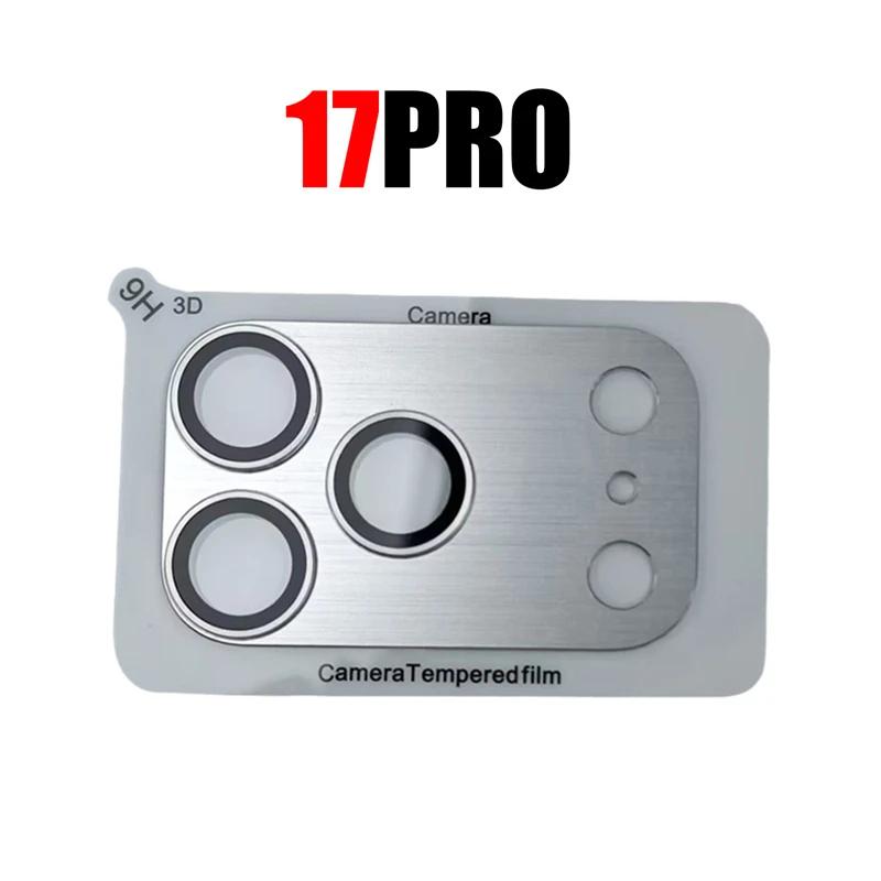 1Pc Protective Film For iPhone 17 Pro Max For iPhone 17 Pro Full Coverage Ultra-Thin Camera Lens Protector Metal Frame 2026 New