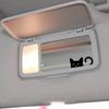 4PCS Car Rearview Mirror Peeking At Cat, Stealing Glances, Funny Stickers, Cartoon Decorative Stickers