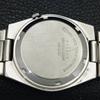 GENUINE VINTAGE SEIKO 5 AUTOMATIC JAPAN MENS SILVER COLOR DIAL WATCH a701677-5 R206c-a701677