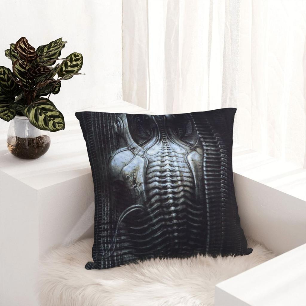 New York City Vi Torso H R Giger Pillowcase Cushion Comfort Throw Pillow Decorative Cushions Used for Home Bedroom Living Room