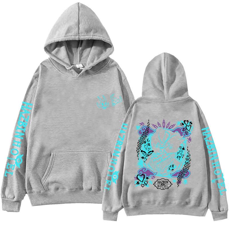 Hot Anime Hazbin Hotel Hoodie Man Woman Harajuku