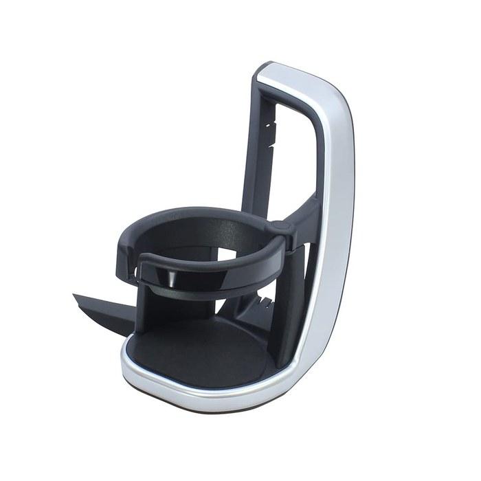 Tsuchiya Yac Toyota 90 Series Noah/Voxy Vehicle-Specific Air Conditioner Drink Holder - Driver Side - Gray/Black - SY-NV12