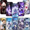 FM26 Genshin Impact Soft Shell Phone Case for iPhone 16 15 14 13 12 Pro Max Plus Mini