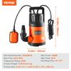 Submersible Utility Pump Sump Pump 400W 2510 GPH 26 Ft Head Water Pump