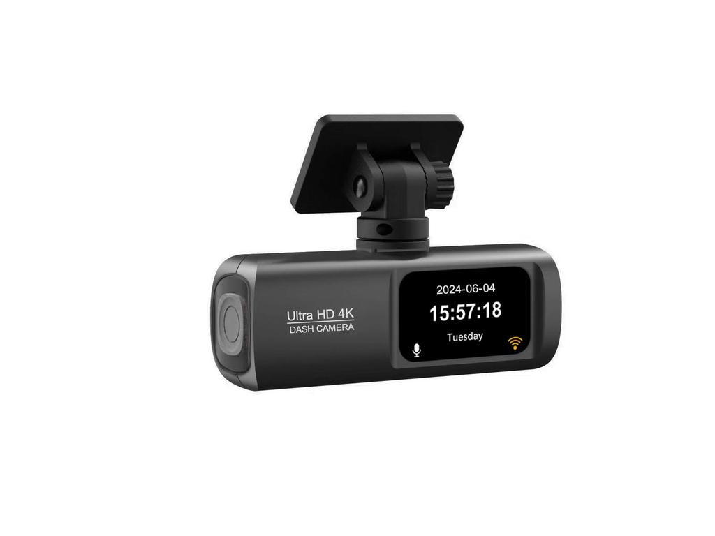 Cross-Border V22 4K HD Front & Rear Dual-Recording Dash Cam with GPS Trajectory & Mobile Connectivity