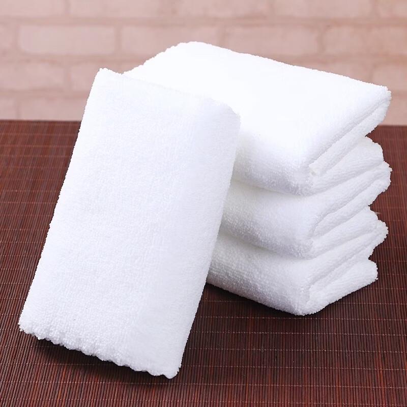 Thick Pure Cotton White Towel 3-Pack for Hotel & Spa