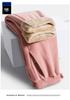Ultra-Soft Unisex Fleece Pants - Thickened, Straight-Leg, Autumn/Winter Casual Wear