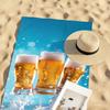 Pack Bier Handtuch Schnelltrocknend Strandtücher Sind Geeignet Für Schwimmbäder Camping Yoga Und Das Fitnessstudio
