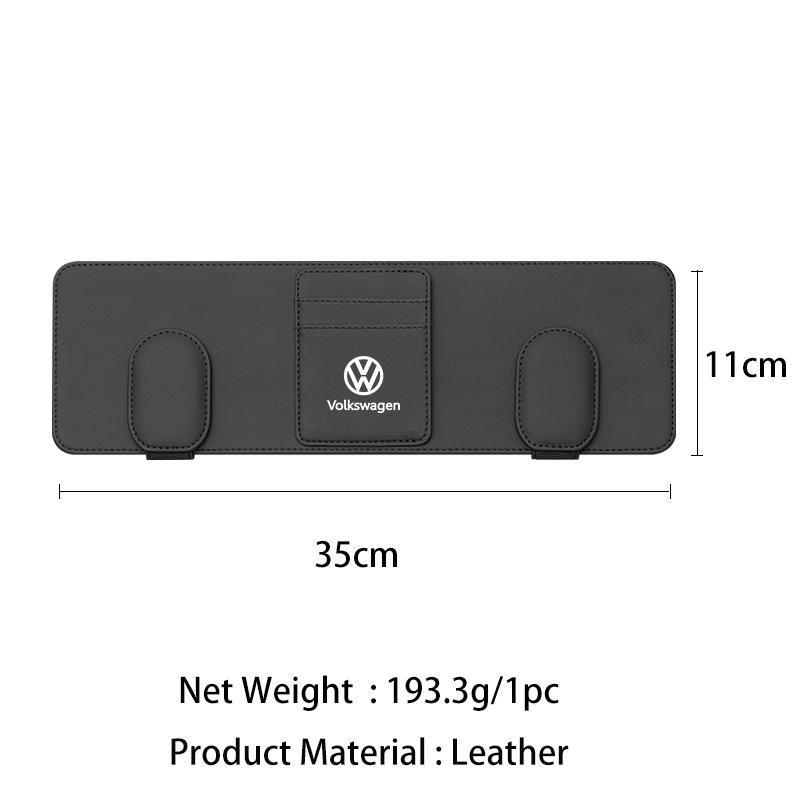 CUP1 Multi-functional Car Sunshade Plate Organizer Bag Auto Accessories For Volkswagen VW Golf 4 6 7 GTI Tiguan B5 B6 B7 CC Jetta MK5