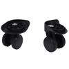 2pcs Luggage Suitcase Wheels Black Mute Universal Rotation Travel Suitcase Casters Replacement