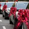 New Wedding Car Decoration Set: Elegant Ribbon & Double Happiness Design