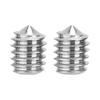 Throttle Cable Kit Throttle Cable Clamps Metal Silver for Maintenance Worker for Motorcycles