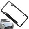 Versatility Frame Car License Plate Frame United States Standard Auto Number Plate Holder Stainless Steel/aluminum Alloy Frame