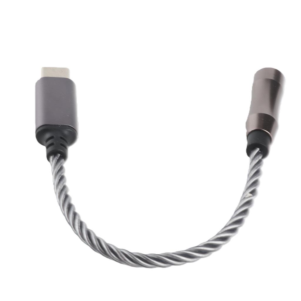 Type C to 3.5mm Headphone Amplifier 15cmCelsius5.9in 120dB Headphone Amplifier for PC