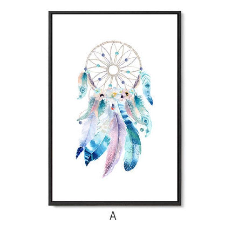 

Декор комнаты Плакат в скандинавском стиле Домашнее украшение Музыка ветра Картина на холсте Настенная живопись Печать на холсте для гостиной Безрамная картина Без рамки 21*30cm No Frame