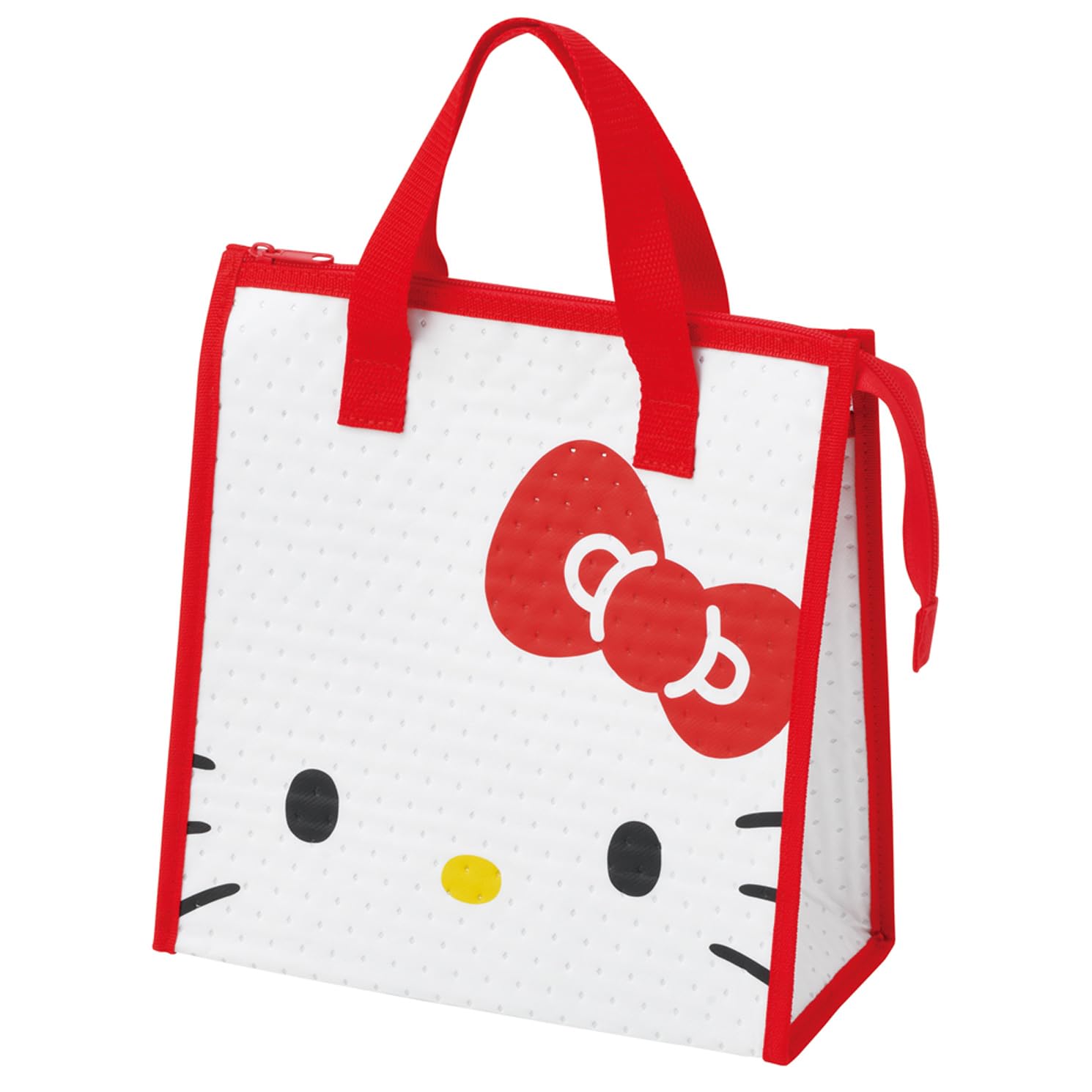 Сумка для ланча скейтера Sanrio Hello Kitty Дизайн лица, Нетканый материал, Термоизолированная, FBC1-A