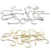 100Pcs/Lot Fishing Hooks High Carbon Steel Black Bait Holder Fish Hook Set
