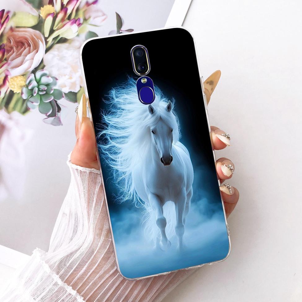 For Oppo F11 Case Cover Luxury Butterfly Love Fashion Flowers Cool Painted Phone Casing For Oppo CPH1913 CPH1911