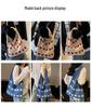 Women's Large Capacity Summer Beach Crossbody Straw Woven Bag