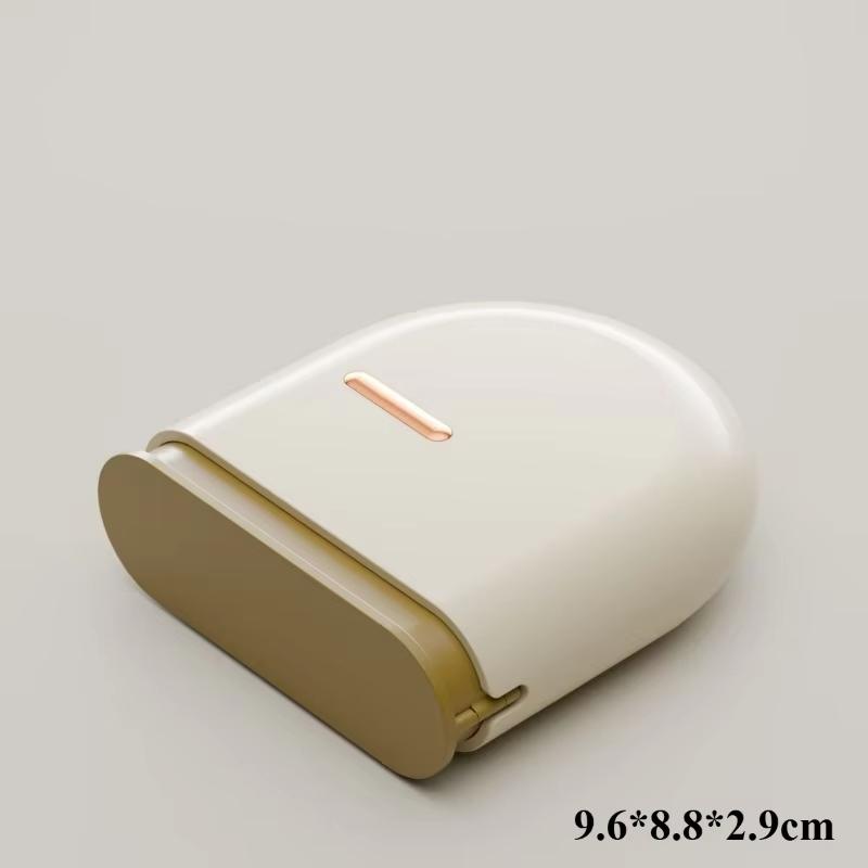 1pc Invisible Braces Storage Box Portable Dentures Teeth Orthotics Cleaning Box Pull-out Type Braces Dust Protective Orangizer