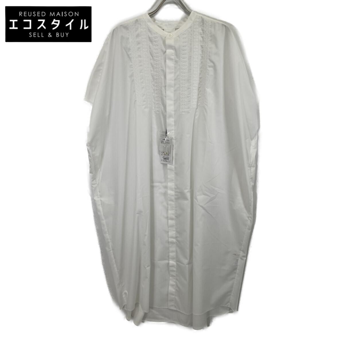 

ZUCCa 25 Year Old ZU53FH074 White Zucca Ladder Lace Embroidered Dress dress M whiteUsed