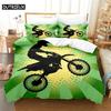 Motorcycle Poster Comfortable Duvet Quilt Cover Pillowcase Bedding Set Children Bedroom Decoration Home Textile