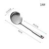 Kitchen Household Cooking Thickened Filter Oil Residue Draining Hot Pot Colander