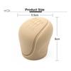 Silicon Auto Shift Knob Cover Soft Car Gear Sleeve Gears with Embossed Numerals Universal Grip Handle Protector Car Accessories