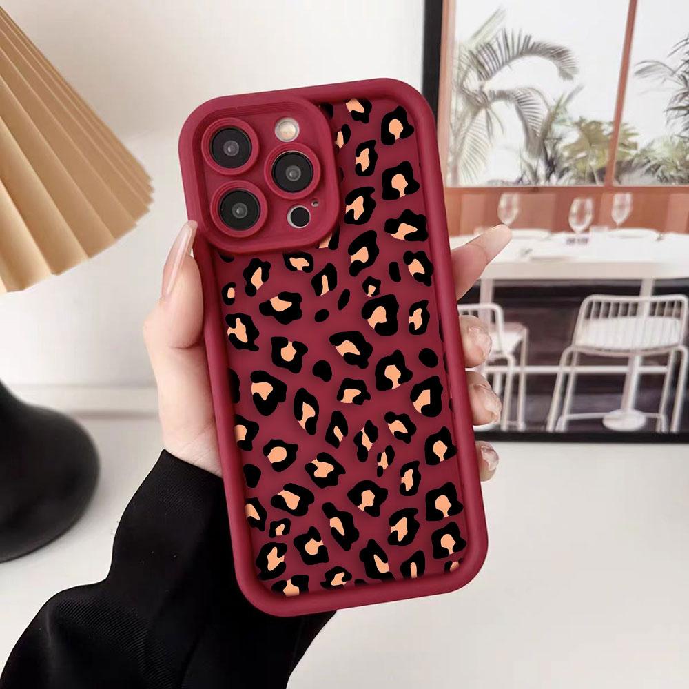 Leopard Print Pattern Phone Case For Samsung A13 A15 A16 A17 A22 A23 A25 A32 A33 A35 A51 A52 A53 A54 A55 A71 A72 Cover Case Capa
