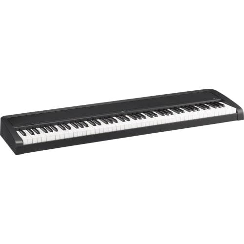 KORG B2 Digital Piano, 88 Keys, Beginner, Includes Music Stand, Black, B2 BK