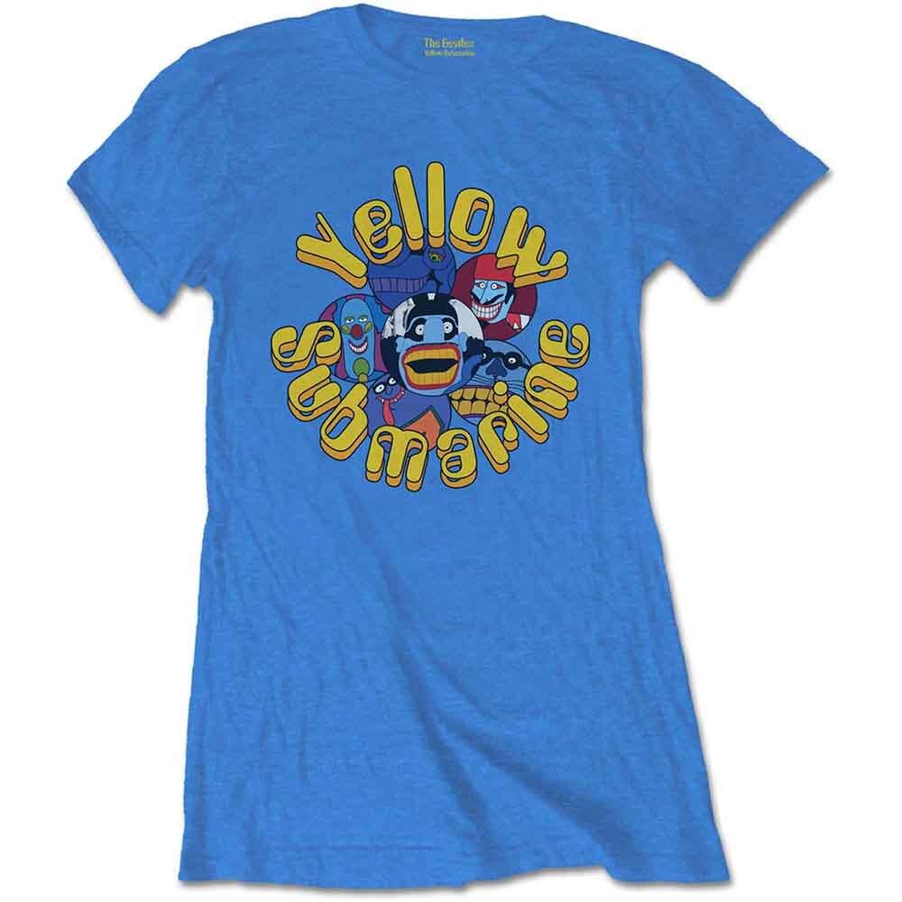 The Beatles Ladies TShirt Yellow Submarine Baddies (Medium) S