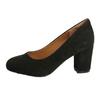 Where's That From Womens/Ladies High Block Heel Court Shoes