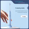Waterproof Induction-Charging Sonic Electric Toothbrush with Soft Bristles and Long Battery Life.