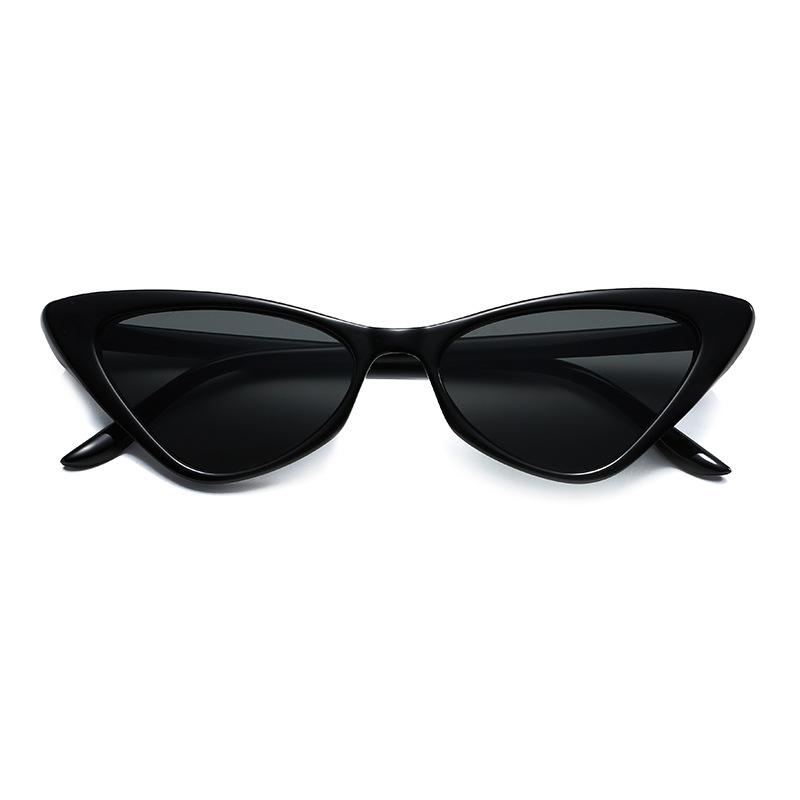 European and American fashion sunglasses, small frame cat eye sunglasses, men's and women's trendy personalized bow sunglasses, UV protection