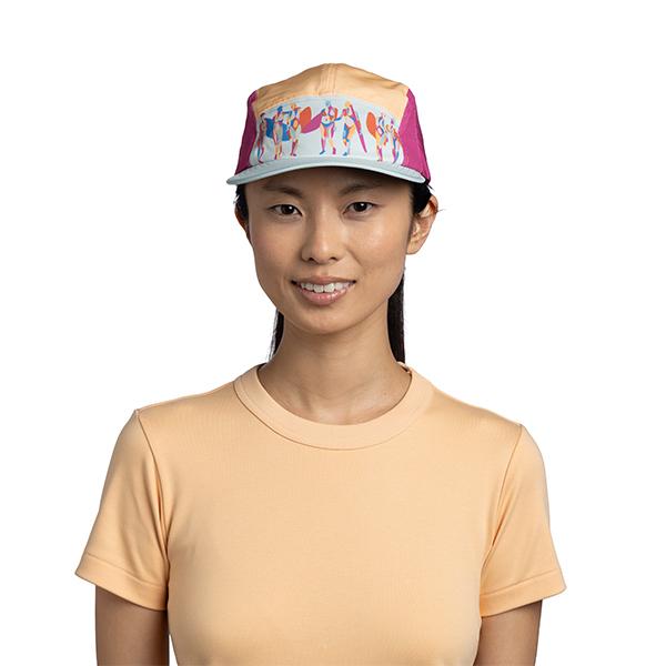 Beopeu 5-Panel High Cap Lagua Pink