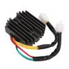 12V Motorcykel Regulator Likriktare Aluminiumlegering T1304040 Ersättning för DAYTONA 675 2006‑2013