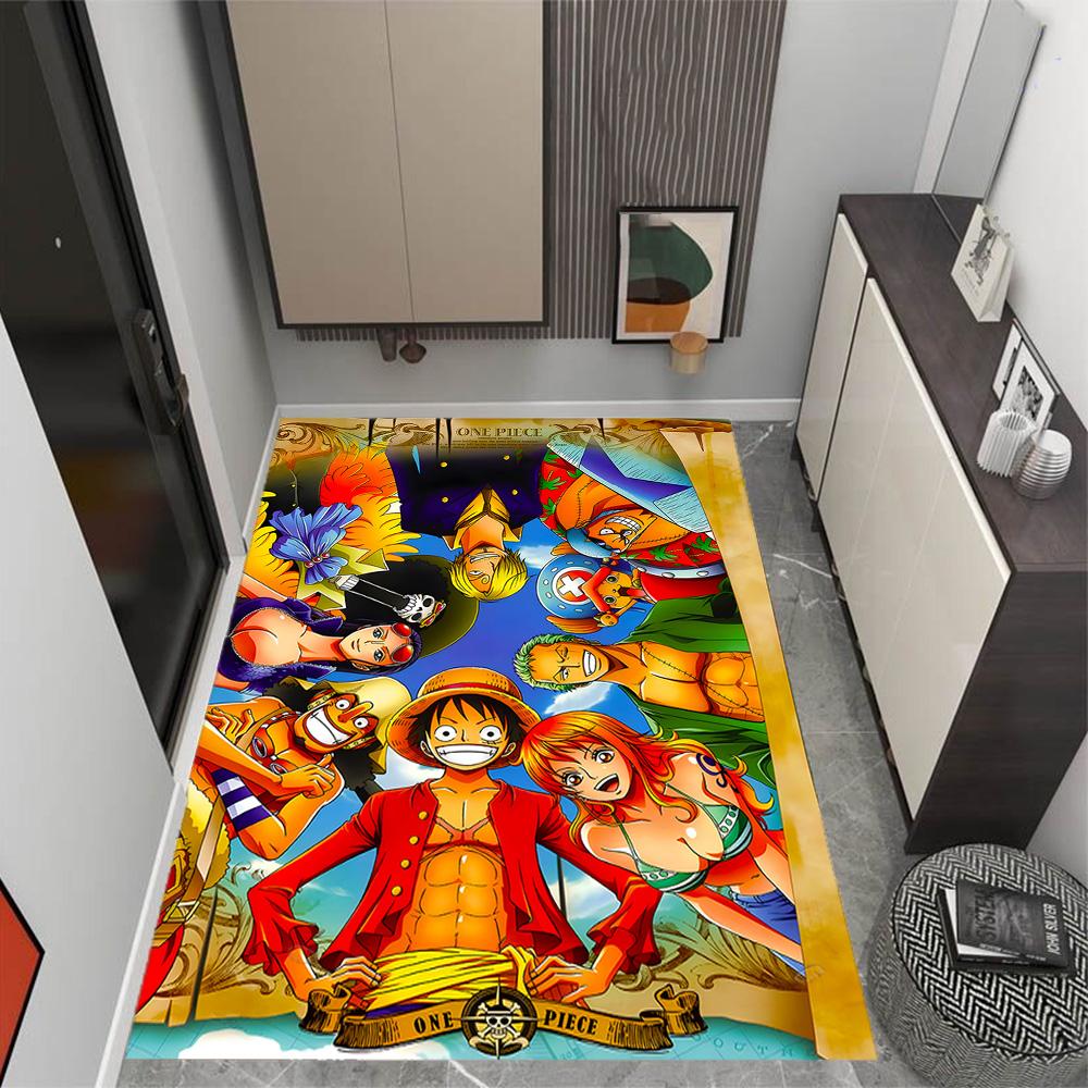 One Piece Adventure Floor Mat Perfect for Dining Room Decorate room Hallway Bedrooms Antislip Carpet Office home decor