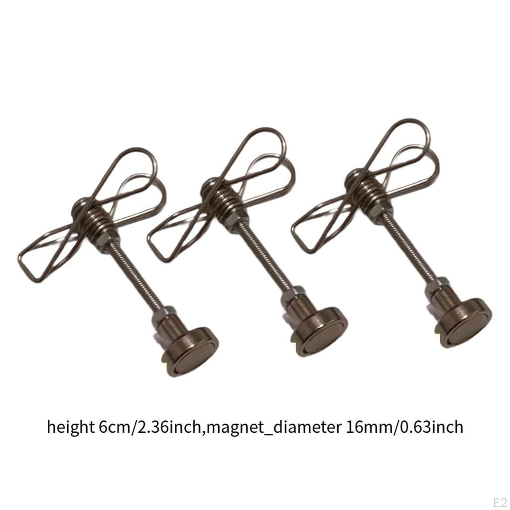 3 Pack of Coil Burner Clips, Stainless Steel Support for Incense Stick Use
