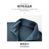 Mens Autumn Winter Half Zip Fleece Jacket Korean Style Warm Coat