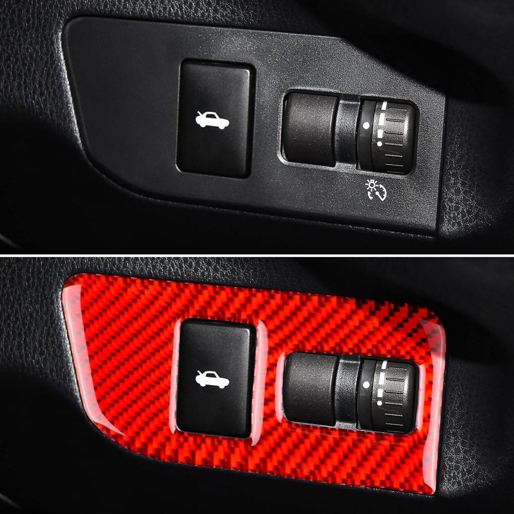 AIRSPEED Subaru BRZ ZC6 Toyota 86 ZN6 Trunk Frame Cover Button Decoration Interior Parts