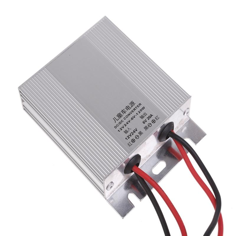 Power Voltage Converter DC 12V/24V To DC 6V 10A,6V 15A,6V 20A 60W 90W 120W Waterproof Voltage Convert Transformer