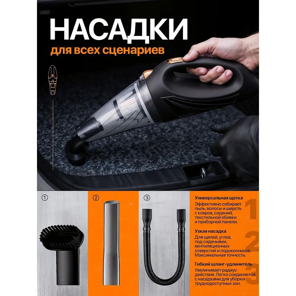 Car vacuum cleaner from smokers