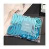 50PCS Non-Slip Colorful Elastic Hair Ties High Elastic Hair Bands New Ponytail Holders  For Girls
