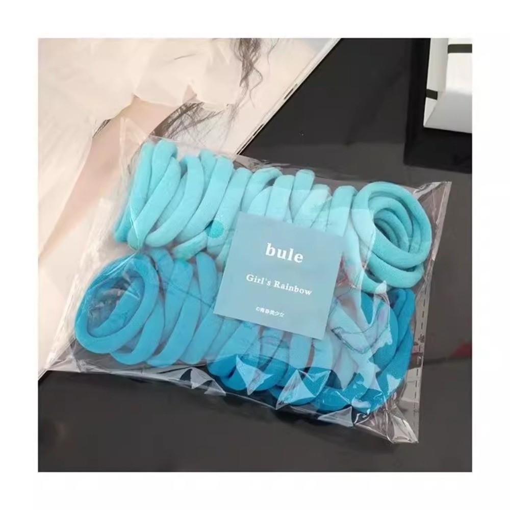 50PCS Non-Slip Colorful Elastic Hair Ties High Elastic Hair Bands New Ponytail Holders For Girls