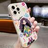 Cute Cartoon Little Girl Printed Silicone Case For Samsung Galaxy S25 Ultra S24 Plus S23 S22 S21 S20 FE A55 A54 A15 A35 Cover